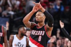 B体育体育地址-开拓者逆转太阳，利拉德砍下绝杀三分球