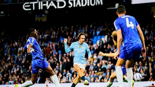 曼城中场球员在比赛中创造了新的进球记录 曼城中场球员在比赛中创造了新的进球记录