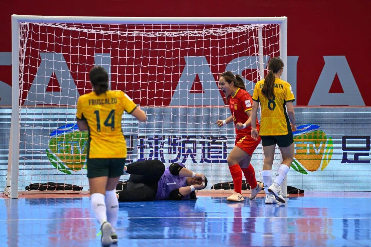 亚洲女足锦标赛，中国队实力碾压对手